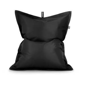 Crna dječja vreća za sjedenje od imitacije kože Pad M – So Soft?