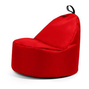 Crvena vreća za sjedenje Round L – So Soft?