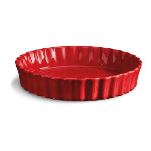Crveni keramički kalup za tortu Emile Henry, ⌀ 28 cm