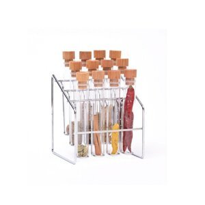 Posude za začine u setu 12 kom sa stalkom Spice Lab – Wireworks