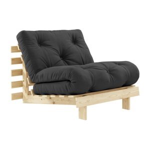 Promjenjiva fotelja Karup Design Roots Raw / Dark Gray