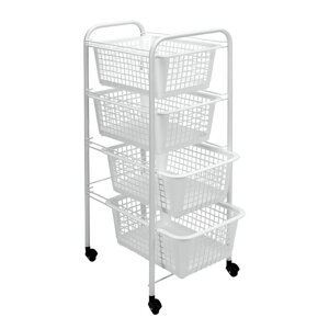 Stalak s košarom Metaltex Miami, visina 83 cm