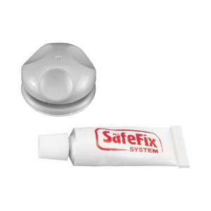 Set s 2 samoljepljive kuke Metaltex Eureka!