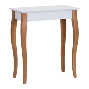 Bijeli konzolni stolić Ragaba Console, dužina 65 cm