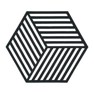 Padmetač za vrući lonac Zone Hexagon, crni