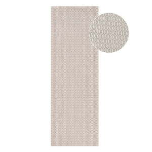 Sivi vanjski tepih NORTHRUGS Coin, 80 x 200 cm