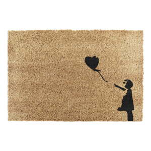 Otirač od kokosovih vlakana 40x60 cm Girl With a Ballon – Artsy Doormats