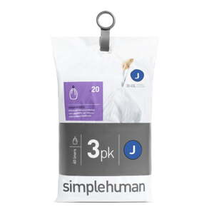 Vreće za smeće 60 kom 45 l J - simplehuman