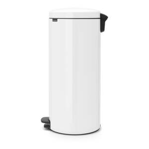 Bijela željezna kanta za smeće s pedalom 30 l NewIcon – Brabantia