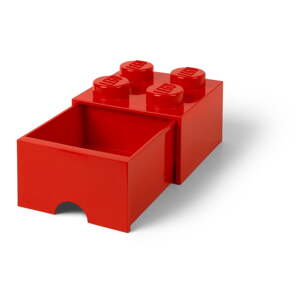 Crvena kutija za pohranu s ladicom LEGO®