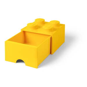 Žuta kutija za pohranu s ladicom LEGO®