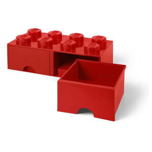 Crvena kutija za pohranu s dvije ladice LEGO®