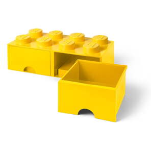 Žuta kutija za pohranu s dvije ladice LEGO®