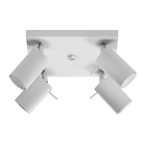 Bijela stropna lampa Sollux Etna