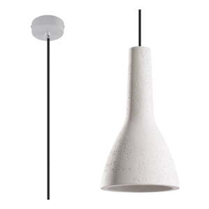 Bijela stropna lampa Sollux Mattia