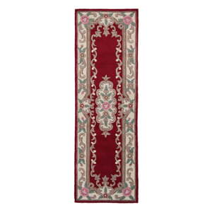 Crveni vuneni tepih Flair Rugs Aubusson, 67 x 210 cm