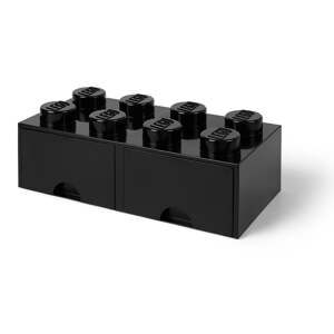 Crna kutija za pohranu s dvije ladice LEGO®