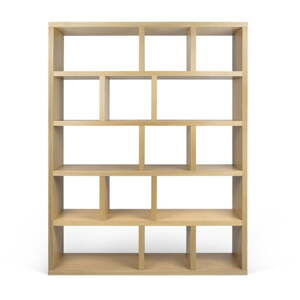 Biblioteka u dekoru hrasta u prirodnoj boji 150x198 cm Berlin – TemaHome