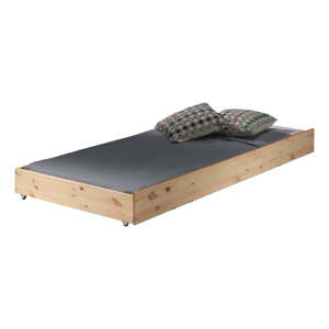 Dječja ladica za ispod kreveta 90x190 cm u prirodnoj boji Pino – Vipack
