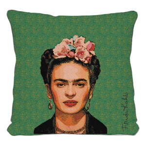 Zeleni jastuk Madre Selva Frida, 45 x 45 cm
