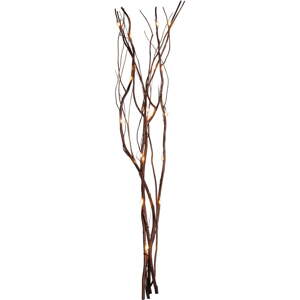 Smeđi svjetlosni ukras ø 8 cm Willow – Star Trading