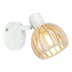 Bijela/u prirodnoj boji zidna lampa ø 10 cm Atarri – Candellux Lighting