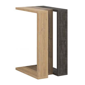 Pomoćni stol u dekoru hrasta 40x30 cm Macha – Marckeric