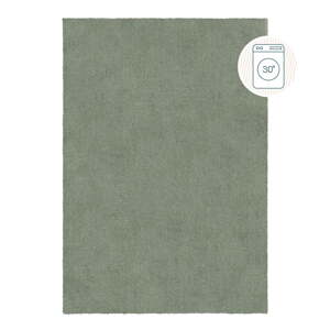 Zeleni perivi tepih od recikliranih vlakna 120x170 cm Fluffy – Flair Rugs