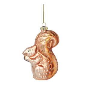 Stakleni ukas za božićno drvce 11 cm Squirrel – Sass & Belle