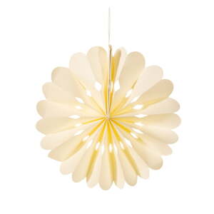 Papirnat ukas za božićno drvce ø 10 cm Honeycomb Snowflake – Sass & Belle