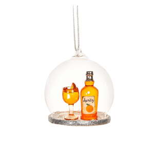 Stakleni ukas za božićno drvce ø 8 cm Christmas Spritz – Sass & Belle