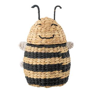 Dječja kutija za pohranu od vodenog zumbula u prirodnoj boji 20x18x30 cm Finn – Bloomingville Mini