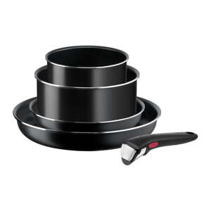 Aluminijski set lonaca 5 kom INGENIO EASY COOK & CLEAN BLACK L1549043 – Tefal
