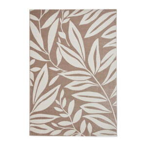 Svjetlo smeđi tepih 80x150 cm Sorral Leaves  – Catherine Lansfield