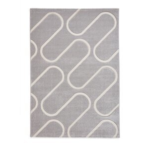 Sivi tepih 120x170 cm Linear Curve – Catherine Lansfield