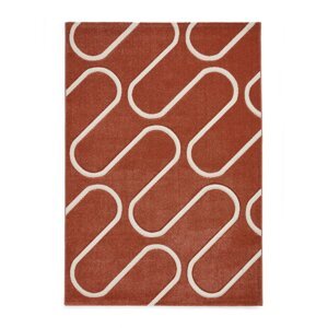 Ciglasti tepih 120x170 cm Linear Curve – Catherine Lansfield