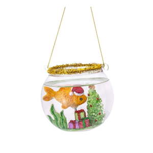 Stakleni božićni ukras ø 8 cm Fish Bowl – Sass & Belle