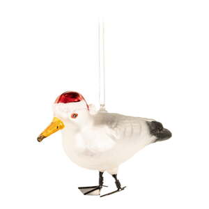 Stakleni ukas za božićno drvce 7,5 cm Seagull – Sass & Belle