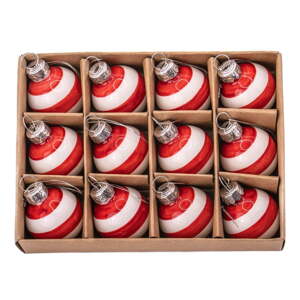 Stakleni božićni ukrasi u setu 12 kom ø 3 cm Mini Bauble – Sass & Belle