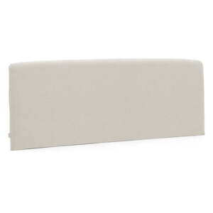 Sivo uzglavlje 198x75 cm Valma – Kave Home