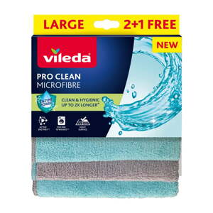 Krpe za čišćenje u setu 6 kom od mikrovlakana Pro Clean – Vileda