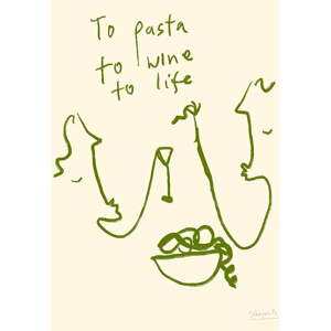 Plakat 30x40 cm To Life – The Poster Club