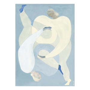 Plakat 50x70 cm Hold You - Blue – The Poster Club