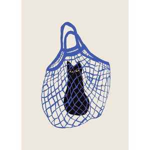Plakat 30x40 cm The Cat’s In The Bag – The Poster Club