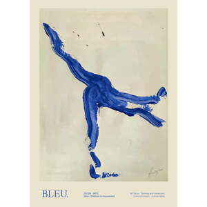 Plakat 50x70 cm Bleu – The Poster Club