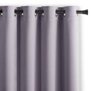 Prljavo roza zatamnjujuća zavjesa 140x175 cm Eyelets – Restilo