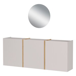 Krem set za hodnik 138x200x27 cm Libbiano – Germania
