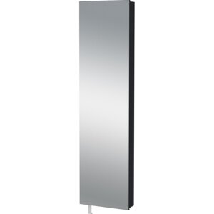 Antracitno sivi ormarić za hodniku 50x195x18 cm Rotary – Germania