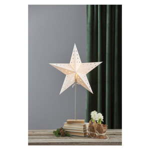 Bijeli svjetlosni ukras Star Trading Star, visina 65 cm