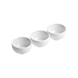 Bijele porculanske posude za posluživanje u setu 3 kom ø 8 cm Entree – Premier Housewares